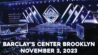 The Rock & Roll Hall Of Fame Induction Ceremony 2023 at The Barclay's Center