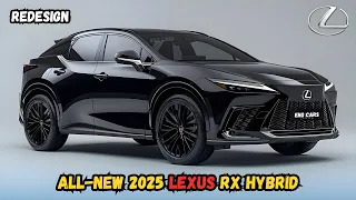 The 2025 Lexus RX Hybrid: The Future of Luxury SUVs Unveiled!