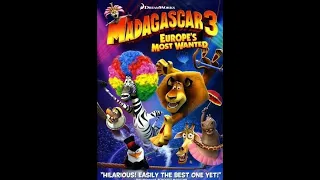 Opening To Madagascar 3:Europe's Most Wanted 2012 DVD