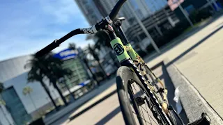 From the city to the bay (fixed gear chronicles) segment1 #losangeles#fixedgear#citytour#shortvideo
