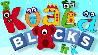 Numberblocks Intro Song But Koala Blocks - K Blocks - K for Koala with Spilling