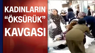 Sokakta "öksürük" kavgası