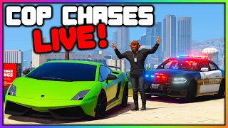 GTA 5 Roleplay - Stolen Lamborghini VS Cops | RedlineRP