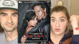 Baaghi - Trailer Reaction | Tiger Shroff