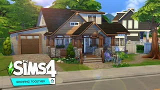 San Sequoia Craftsman // The Sims 4 Speed Build: Growing Together