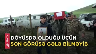 Birinci Qarabağ müharibəsində itkin düşən şəhidin qalıqları Lerikdə dəfn olunub - APA TV