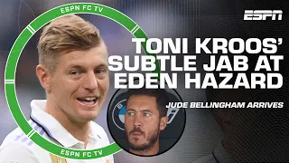 A WARNING SHOT⁉ Toni Kroos mocks Eden Hazard after Jude Bellingham's arrival | ESPN FC