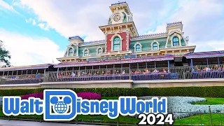 Walt Disney World Railroad 2024 - Magic Kingdom Ride [4K60 POV]