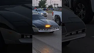 Pontiac Firebird Trans Am KARR From Knight Rider Drives By Fort Street Cruise 2023