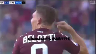 Torino - Sassuolo 3 - 0 27/08/17  Highlights Gol di Belotti di Rovesciata