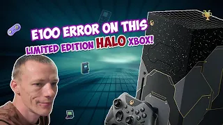 HALO Edition Xbox Series X Not Updating (E100) Or Taking Discs... Can I Fix It? (Part One)