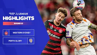 Western Sydney Wanderers FC v Perth Glory - Highlights | Isuzu UTE A-League 2023-24 | Round 13