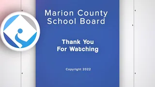 Marion County School Board Work Session, October 20th, 2022