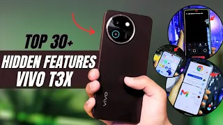 Vivo T3x 5G Tips And Tricks 🔥Hidden Top 30+ Special Features | vivo t3x