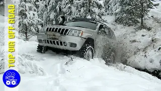 Jeep Grand Cherokee WJ & WK, Toyota Hilux & LC 105, snow ride