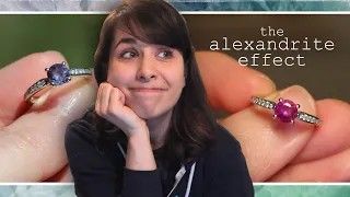 Why My Engagement Ring Changes Color | The Alexandrite Effect