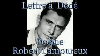 Lettre à Dédé