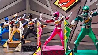 Dino Charge MegaZord! 🦖🤖⚔️ Dino Super Charge Compilation ⚡ Power Rangers Kids ⚡ Action for Kids