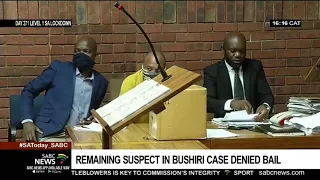 Remaining suspect in Bushiri case denied bail