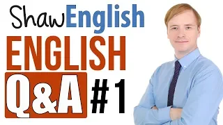 English Q&A 1 | Learn English with Robin