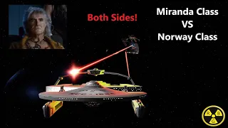 Norway Class VS Miranda Class | Both Sides | Star Trek Ship Battles | Bridge Commander |