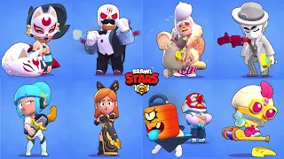 Brawl Stars Mystery At The Hub Update | NEW SKINS Winning and Losing Animations