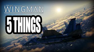 5 Things I Wish I Knew - Project Wingman | Conquest