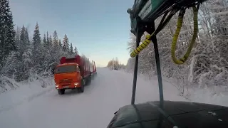 Штурмую горы. Новые неисправности на Урале. Начались морозы.