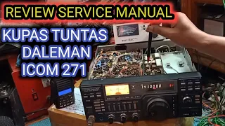 review service manual icom 271