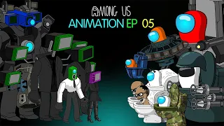 AMONG US (Rainbow Friends) VS Skibidi Toilet 5 | ANIMATION