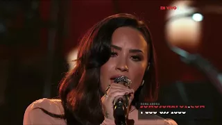 Demi Lovato - Hallelujah (Live at SOMOS Live!) - October 14