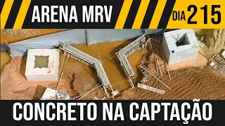 ARENA MRV 4/6 JÁ CONCRETARAM A ESTRUTURA CAPTAÇÃO DA NASCENTE - 20/11/2020