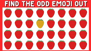 HOW GOOD ARE YOUR EYES #181 l Find The Odd Emoji Out l Emoji Puzzle Quiz