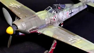 Focke Wulf Fw 190 D-9 || JV 44 Papagei Staffel || Eduard 1/48 || Step by step video build