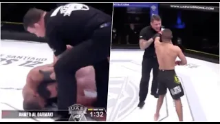 Fighter Gets Into A Fight With Referee After Winning His Fight