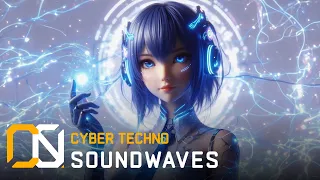 CYBER TECHNO - SOUNDWAVES | Dark Techno Music  Cyberpunk  Industrial  Techno