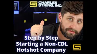 How to Start a Non-CDL Hotshot Trucking Company - Step by Step