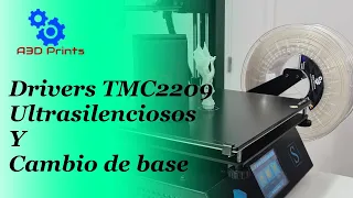 🤐Montaje y calibración drivers TMC2209 ultrasilenciosos y cambio de base caliente Anycubic i3 mega s