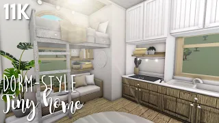 11k Dorm-Style Tiny Home | Bloxburg ROBLOX speedbuild