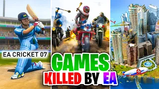 10 *MIND-BLOWING* Games Series KILLED By EA 😥 [HINDI]