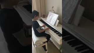 Beautiful Turkish March Marsz Turecki piano rondo alla turca mozart 8yo