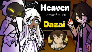 Hazbin Hotel Heaven reacts to Dazai as Adam son❤️🙏Gacha HH reacts to Bungo Stray Dogs