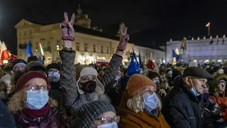 Tausende Polen demonstrieren für die Pressefreiheit | AFP