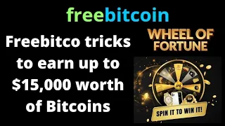 Free Bitcoin-Free Spin #Earn Upto $15000 USD Just One Spin | Spin It To Win It | #Free #Bitcoin 😱