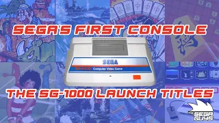 Sega's First Console games - The Launch Titles of the SG1000