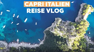 CAPRI Italien ♡ Vlog - Tagesauflug von Sorrent nach Capri # 3. Roadtrip Italien