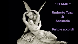 TI AMO Umberto Tozzi & Anastacia TESTO e ACCORDI