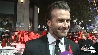 David Beckham says Harper and Brooklyn also love playing football