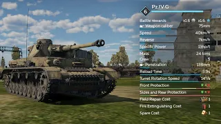 Pz. IV G Gameplay | War Thunder Mobile Gameplay | No Commentary