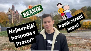 Nejlevnější hospoda v Praze?!❗️POLÁK BEZ KOZY❗️😢